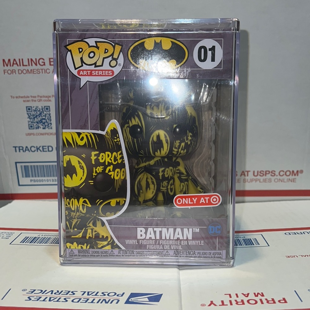 Batman #1 Funko Pop! Art Series Target Exclusive with Hard Protector